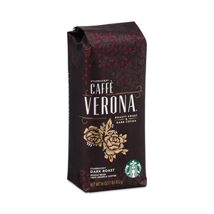 WHOLE BEAN COFFEE, CAFFE VERONA, 1 LB BAG by Starbucks WHOLE BEAN COFFEE, CAFFE VERONA, 1 LB BAG by Starbucks
