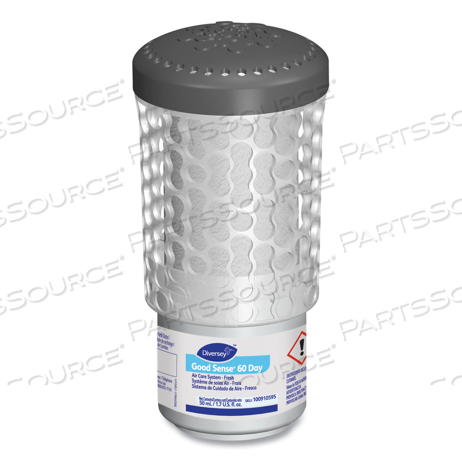 GOOD SENSE 60-DAY AIR CARE SYSTEM, FRESH SCENT, 1.7 OZ, 6/CARTON by Diversey