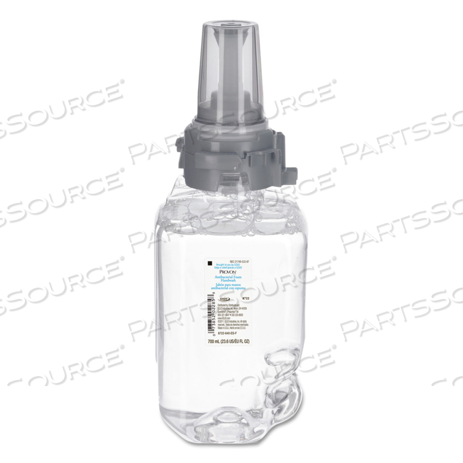 CLEAR AND MILD FOAM HAND WASH, UNSCENTED, 700 ML REFILL by Provon CLEAR AND MILD FOAM HAND WASH, UNSCENTED, 700 ML REFILL by Provon