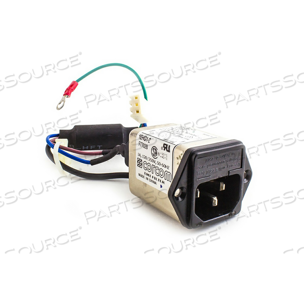 AC EMI FILTER ASSEMBLY BY CAREFUSION ALARIS / 303 146500-100 