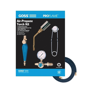 AIR-PROPANE TORCH OUTFIT, 1-3/4 IN, PROPANE, HEATING, SOLDERING by Goss Inc