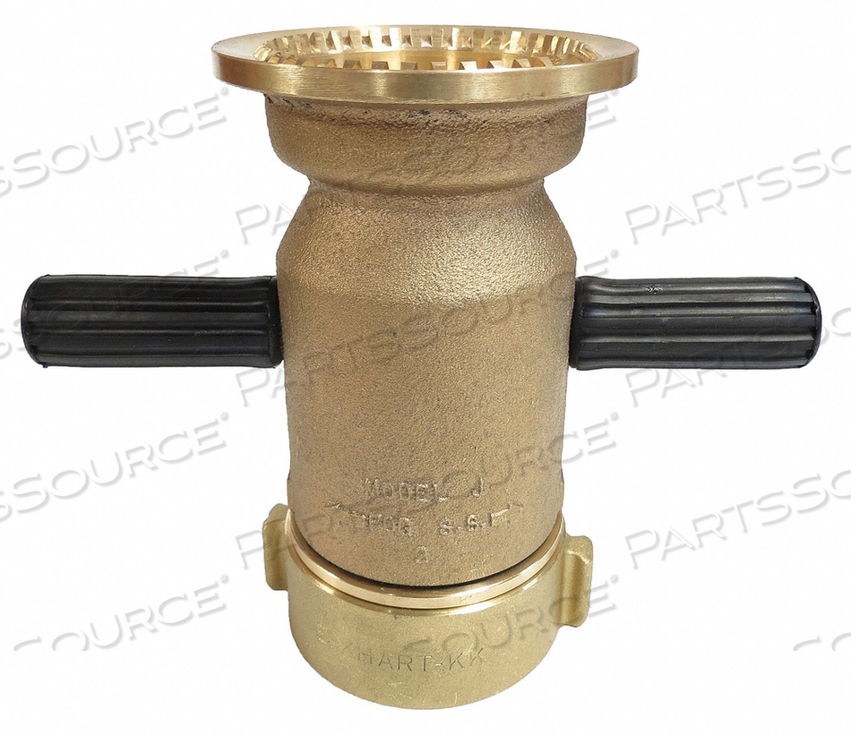 INDUSTRIAL FIRE HOSE NOZZLE 2-1/2 IN. 