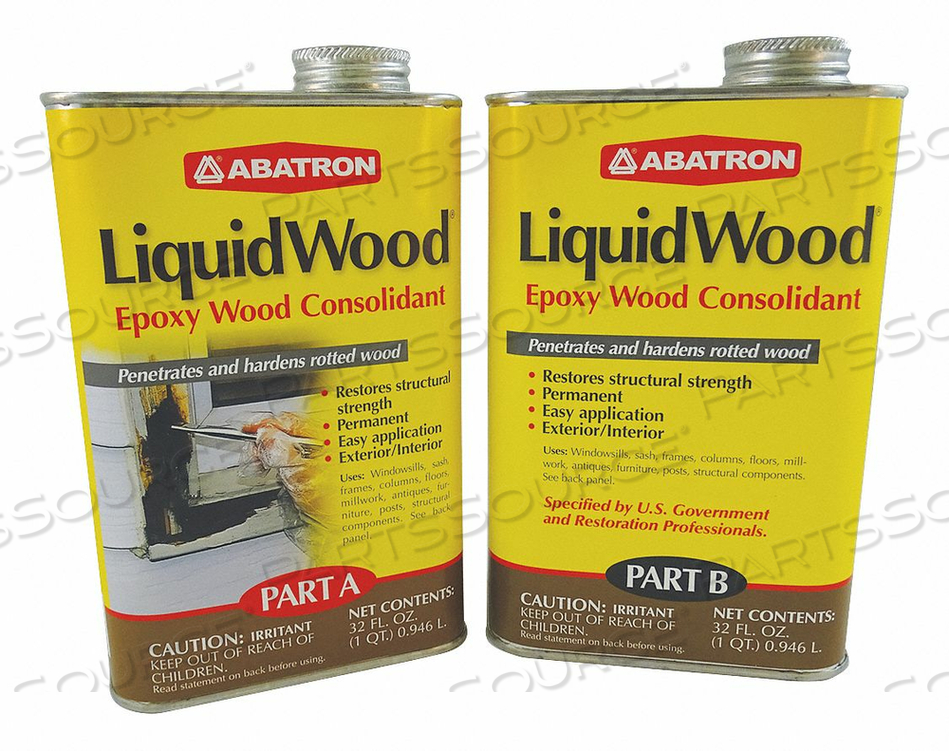 WOOD HARDENER 2 QT. CAN by Liquidwood WOOD HARDENER 2 QT. CAN by Liquidwood