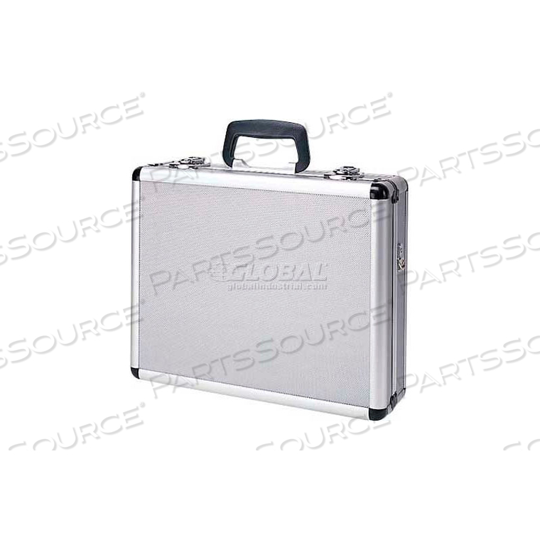 BUSINESS/OFFICE CASE, 16"L X 13"W X 5"H, SILVER DOT 