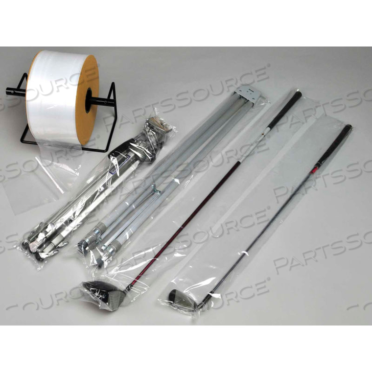 LOW DENSITY POLY TUBING 16" X 725' 6 MIL CLEAR ROLL by Elkay Plastics