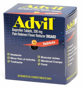 PAIN RELIEF TABLET 200MG SIZE PK100 by Advil