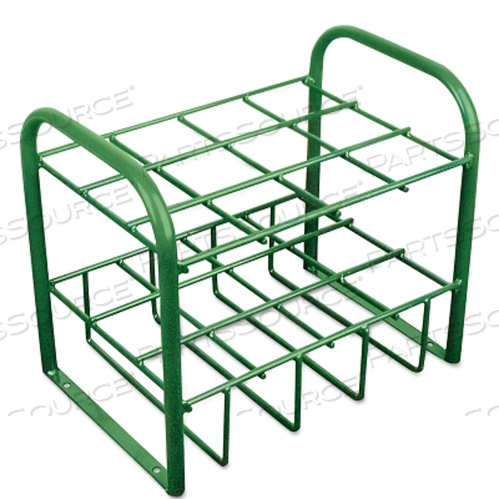 MULTIPLE M7/M9/C/D/E CYLINDER STAND, 22 IN W X 19.5 IN H X 15 IN D, 12-CYLINDER, STATIONARY by Anthony Welded Products MULTIPLE M7/M9/C/D/E CYLINDER STAND, 22 IN W X 19.5 IN H X 15 IN D, 12-CYLINDER, STATIONARY by Anthony Welded Products