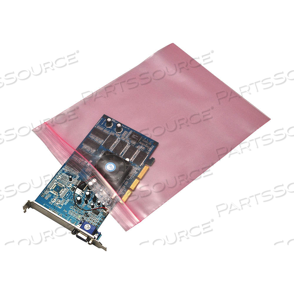 RECLOSABLE POLY BAG, 4 MIL THICK, 12 IN WD, 15 IN LG, FLAT PACK by Approved Vendor RECLOSABLE POLY BAG, 4 MIL THICK, 12 IN WD, 15 IN LG, FLAT PACK by Approved Vendor