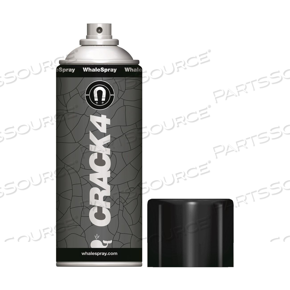 1825S0020 WHALESPRAY CRACK 4 NDT BLACK MAGNETIC PARTICLES, 9OZ SPRAY by WhaleSpray