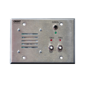 BEDSIDE STATION, 1/4" DUAL JACK RECEPTACLE, 3-GANG by Crest Healthcare BEDSIDE STATION, 1/4" DUAL JACK RECEPTACLE, 3-GANG by Crest Healthcare