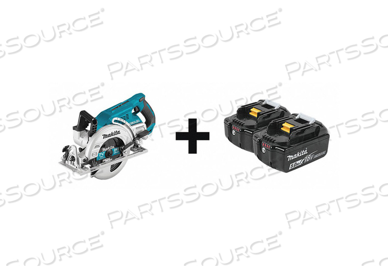 CORDLESS CIRC SAW KIT 7-1/4 IN BLADE DIA by Makita