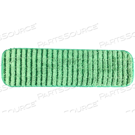 SCRUBBING WET FLAT MOP - 18" GREEN by Monarch Brands Inc.