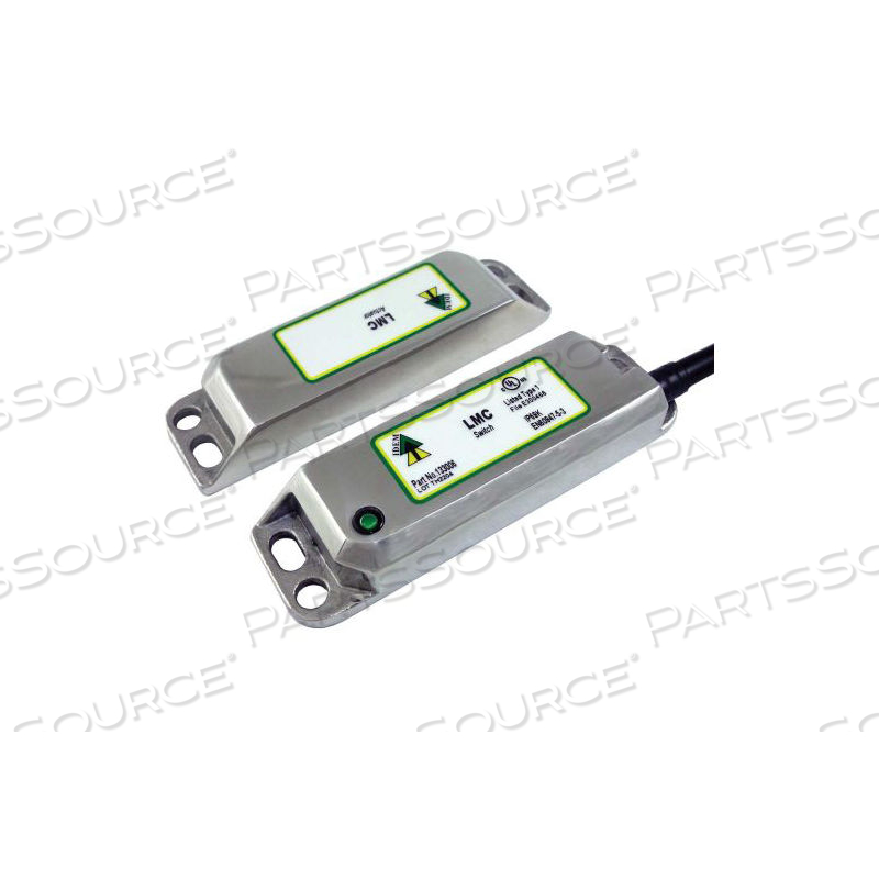 LMC CODED NON CONTACT SWITCH W/LED, 10M, 2NC 1NO by IDEM Safety Switches Usa