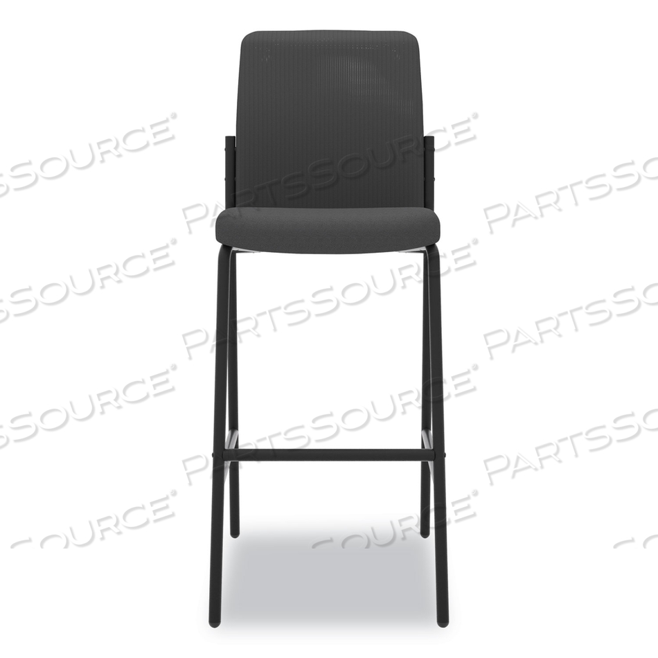 INSTIGATE MESH BACK MULTI-PURPOSE STOOL, SUPPORTS UP TO 250 LB, 33" SEAT HEIGHT, BLACK SEAT, BLACK BACK, BLACK BASE, 2/CARTON 