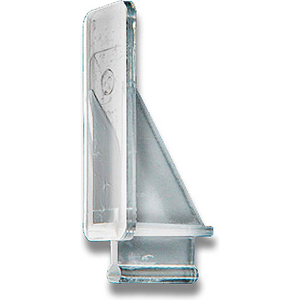 SPRING PUSHER, 0.6875"W X 1.75"H, CLR - PKG QTY 50 by Azar International