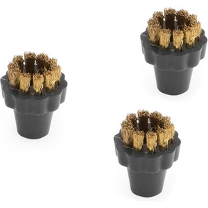 ROUND BRASS BRUSH SET, 3 NOZZLES- FOR KARCHER SG 4/4 by Karcher North America, Inc