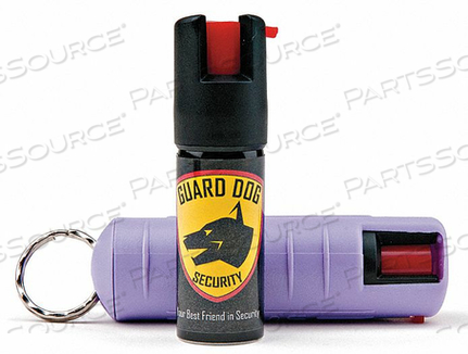 PEPPER SPRAY KEY RING LILAC HARD CASE by Guard Dog Security PEPPER SPRAY KEY RING LILAC HARD CASE by Guard Dog Security
