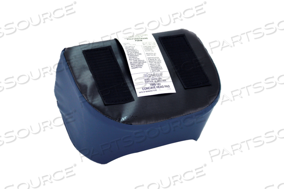MATTRESS, ULTRA COMFORT CONCAVE HEAD PAD, BLUE, 3IN SIZE, FOR USE WITH: FOR EYE SURGERY STRETCHER by Stryker Medical
