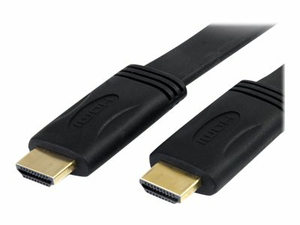 15 FT FLAT HIGH SPEED HDMI CABLE W/ ETHERNET ULTRA HD 4K X 2K - HDMI WITH ETHERNET CABLE - 28 AWG - HDMI TYPE A (M) TO HDMI TYPE A (M) - 15 FT - BLACK by StarTech.com Ltd. 15 FT FLAT HIGH SPEED HDMI CABLE W/ ETHERNET ULTRA HD 4K X 2K - HDMI WITH ETHERNET CABLE - 28 AWG - HDMI TYPE A (M) TO HDMI TYPE A (M) - 15 FT - BLACK by StarTech.com Ltd.