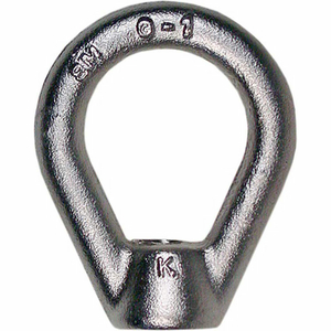 DROP FORGED EYE NUT - 3/4-10 - STYLE A - 304 STAINLESS STEEL - MADE IN USA by Ken Forging