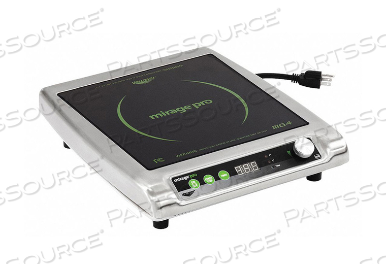 MIRAGE PRO INDUCTION RANGE, 15 AMPS, 120 AC by Vollrath