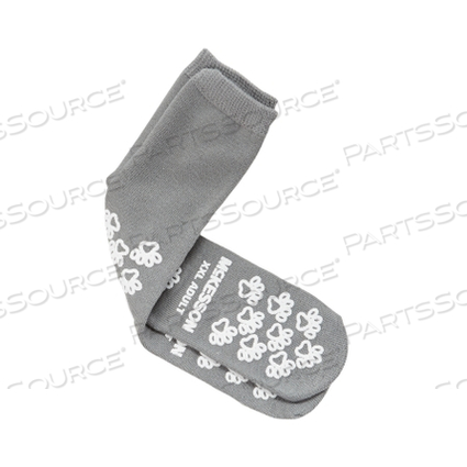 TERRIES™ ADULT SLIPPER SOCKS, 2X-LARGE, GRAY (48 PER CASE) by McKesson TERRIES™ ADULT SLIPPER SOCKS, 2X-LARGE, GRAY (48 PER CASE) by McKesson