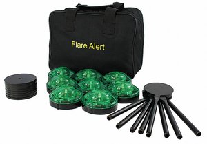 H5596 LED ROAD FLARE KIT 1 WATT GREEN by Keystone Sales Group, Inc
