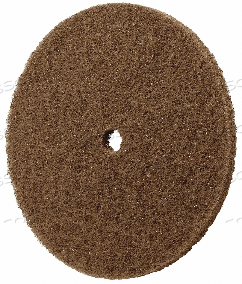 7100141905 SCOTCH-BRITE™ CP-DC DISC, NON-WOVEN, 3 INCH DIA, AO, 1/4 INCH ARBOR by 3M Consumer
