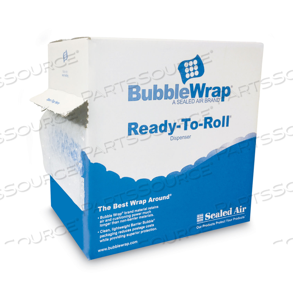 BUBBLE WRAP CUSHION BUBBLE ROLL, 1/2" THICK, 12" X 65FT 