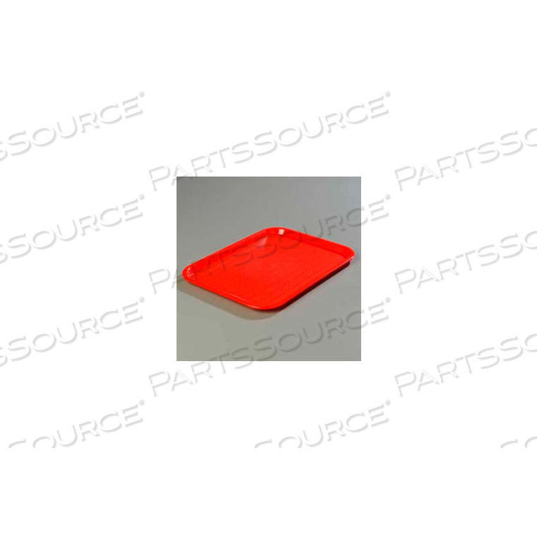 CAFE STANDARD TRAY 12" X 16", RED 