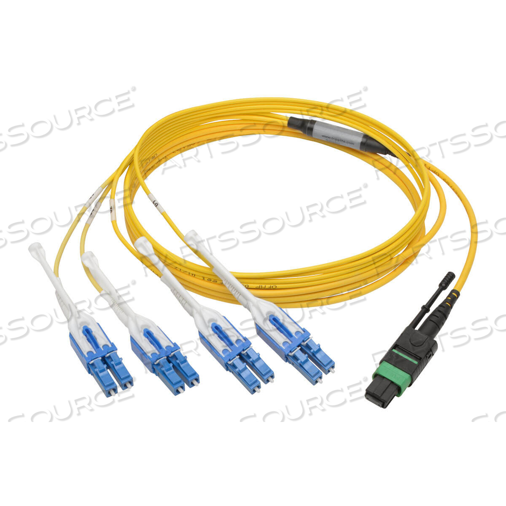 MTP/MPO (APC) TO 8XLC SMF FIBER BREAKOUT CABLE QSFP+ 40/100GB 2M by Tripp Lite MTP/MPO (APC) TO 8XLC SMF FIBER BREAKOUT CABLE QSFP+ 40/100GB 2M by Tripp Lite
