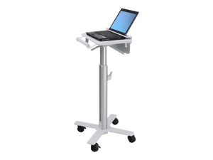 ERGOTRON STYLEVIEW LAPTOP CART, SV10 - CART FOR NOTEBOOK - MEDICAL - METAL - WHITE, ALUMINUM - SCREEN SIZE: UP TO 17" by Ergotron, Inc.