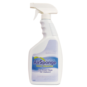 SPONGE ODOR ABSORBER SPRAY, FRAGRANCE FREE, 22 OZ SPRAY BOTTLE, 12/CARTON by Nature's Air