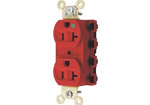 RECEPTACLE DUPLEX 20A 5-20R 125V by Snapconnect