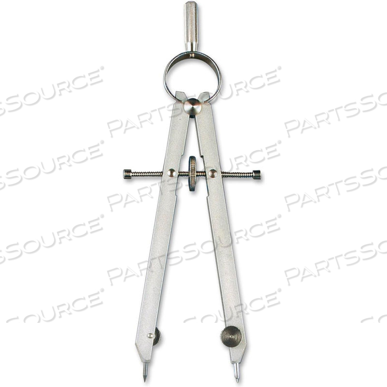 COMFORT COMPASS, W/ SPARE LEAD, 3-1/4"X1/2"X7-1/2", NICKEL by Staedtler