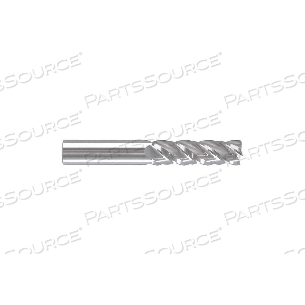 CORNER RADIUS END MILL, 4 FLUTES, 3/4 IN MILLING DIA., 2 1/4 IN LG OF CUT, STRAIGHT by Approved Vendor