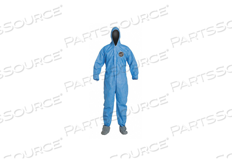 H3331 HOODED COVERALL SKID-RES BOOTS 5XL PK25 by DuPont