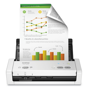 ADS1250W WIRELESS COMPACT COLOR DESKTOP SCANNER WITH DUPLEX by Brother