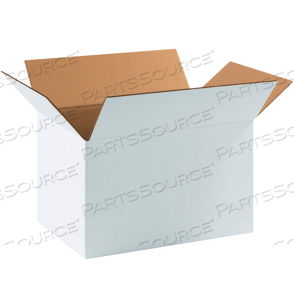 CORRUGATED BOXES, 17 1/4" X 11 1/4" X 10", WHITE, 25/BUNDLE by BOX Partners (Box Acquisitions, LLC)