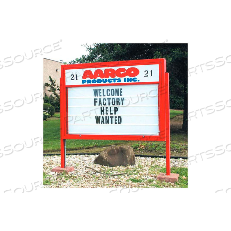 MARQUEE 5"H CHANGEABLE LETTERS by Aarco Products MARQUEE 5"H CHANGEABLE LETTERS by Aarco Products