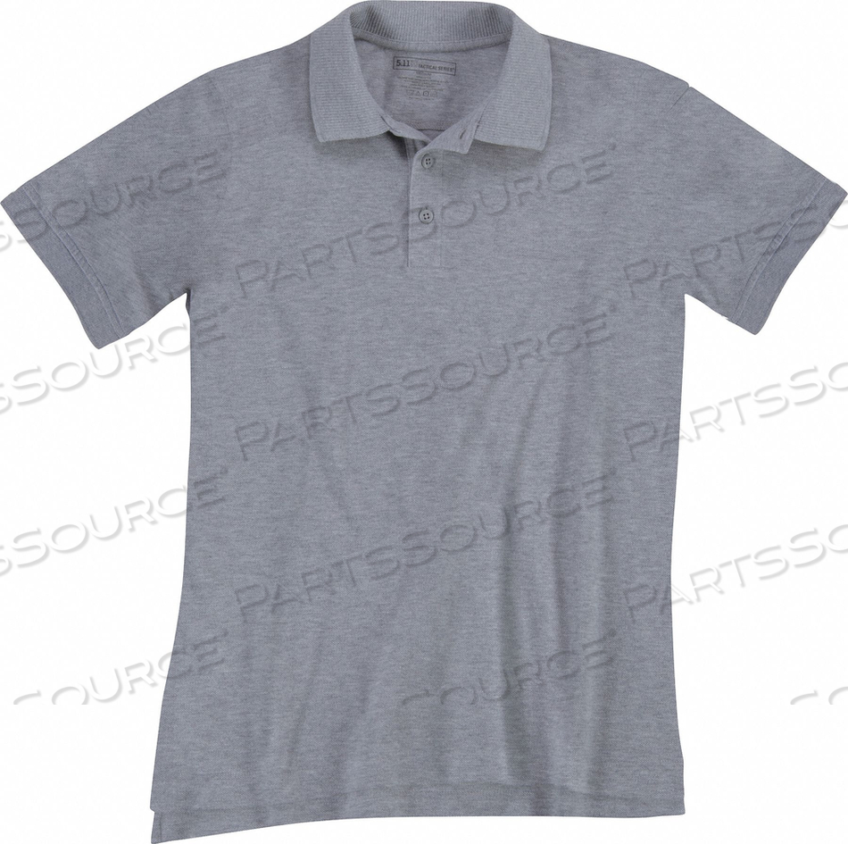 WOMENS UTILITY SS POLO S HEATHER GREY by 5.11 Tactical