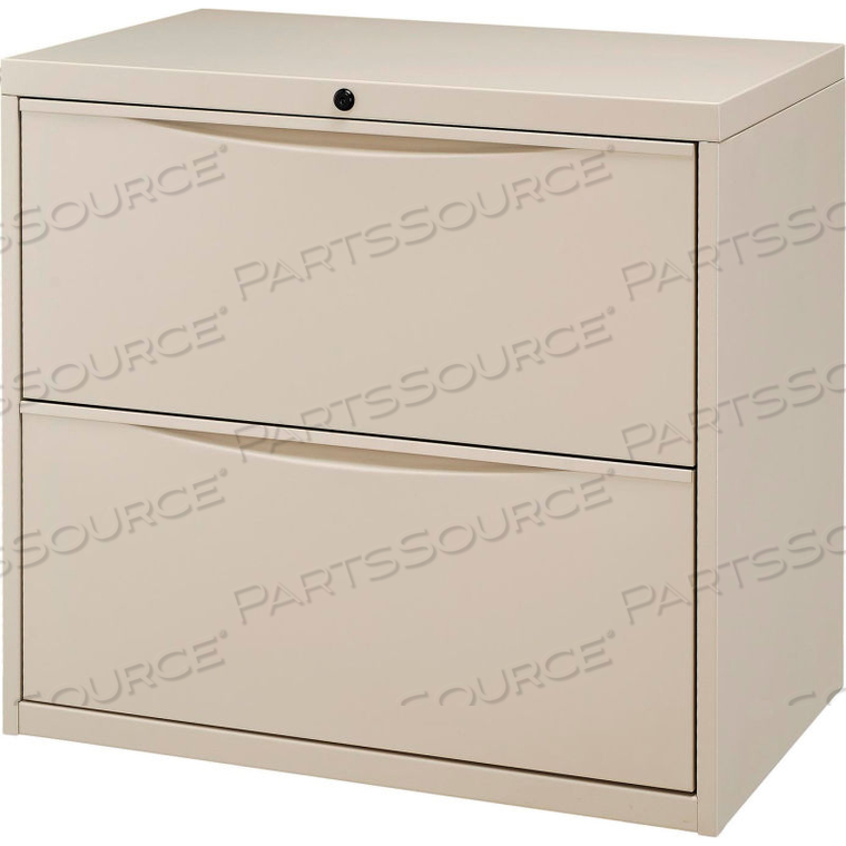 INTERION 30" PREMIUM LATERAL FILE CABINET 2 DRAWER PUTTY by Jiaxing Haihong Mechanical & Electrical INTERION 30" PREMIUM LATERAL FILE CABINET 2 DRAWER PUTTY by Jiaxing Haihong Mechanical & Electrical