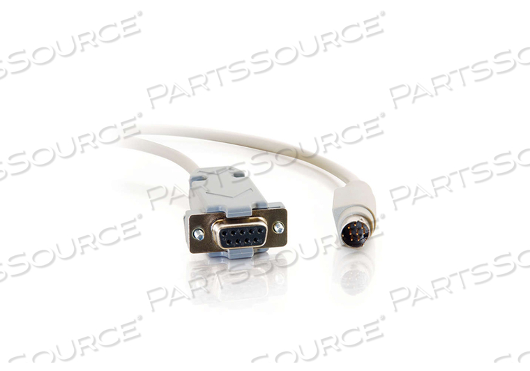 72" RS232 DB9 FEMALE - 8 PIN MINI DIN SERIAL MALE ADAPTER CABLE - GRAY by Legrand AV (C2G) 72" RS232 DB9 FEMALE - 8 PIN MINI DIN SERIAL MALE ADAPTER CABLE - GRAY by Legrand AV (C2G)