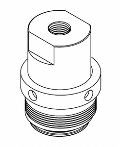 HYDROSTATIC TEST ADAPTER MATERIAL METAL by Oval Fire Products Corporation HYDROSTATIC TEST ADAPTER MATERIAL METAL by Oval Fire Products Corporation
