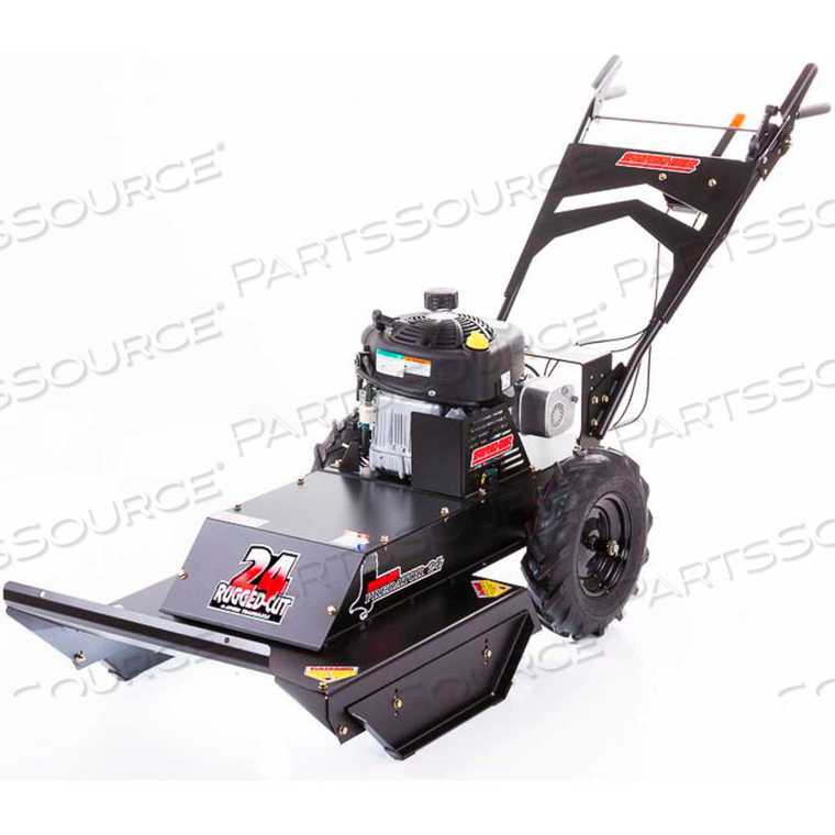 11.5 HP 24" DECK WALK BEHIND BRIGGS & STRATTON BRUSH CUT MOWER (CA COMPLIANT) by Swisher 11.5 HP 24" DECK WALK BEHIND BRIGGS & STRATTON BRUSH CUT MOWER (CA COMPLIANT) by Swisher