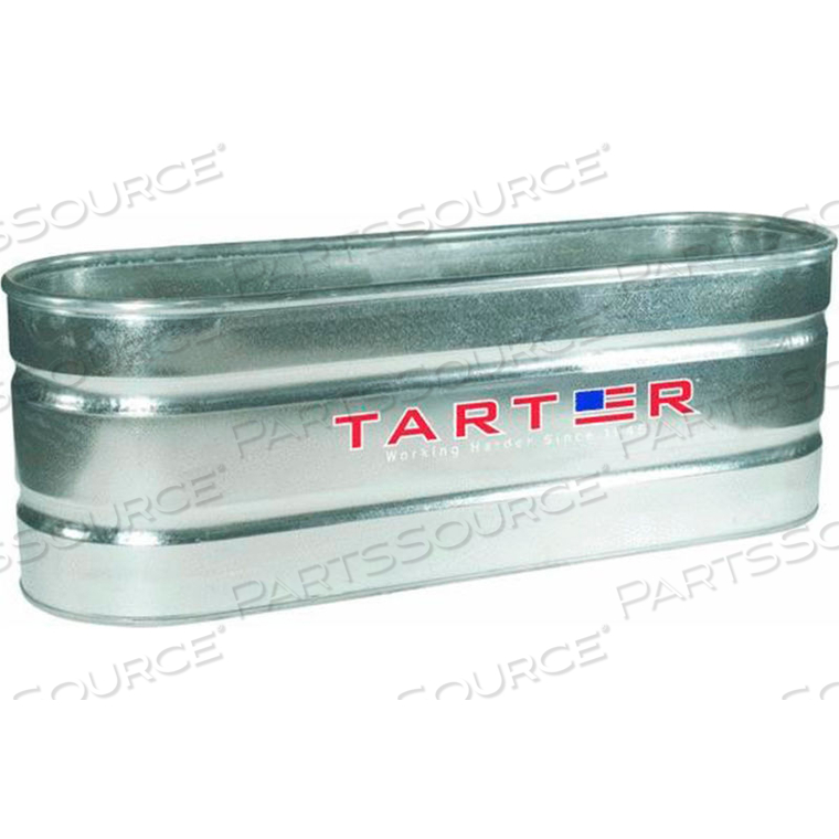 GALVANIZED STOCK TANK 220 GALLON - 96-3/4"L X 24-3/4"W X 23-3/4"H by Tarter Farm & Ranch
