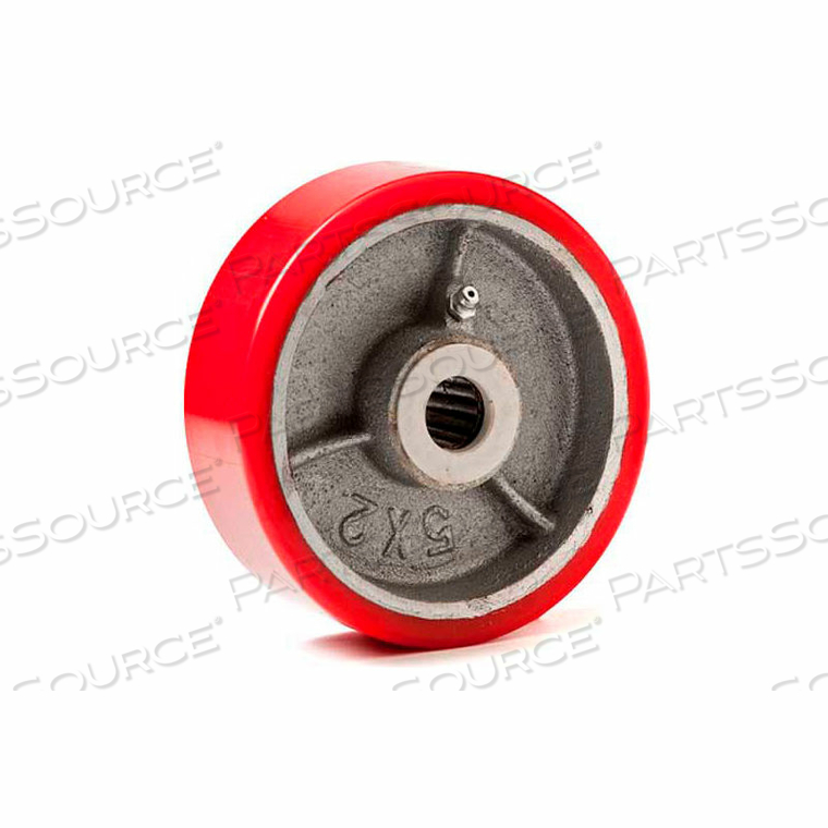 POLYURETHANE WHEEL - 6" DIA. X 2"W - 1100 LB. CAPACITY by Fairbanks Scale POLYURETHANE WHEEL - 6" DIA. X 2"W - 1100 LB. CAPACITY by Fairbanks Scale