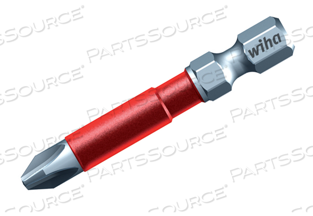 MAXXTOR IMPACT BIT PHILLIPS #2 X 49MM - 10 PACK by Wiha Tools