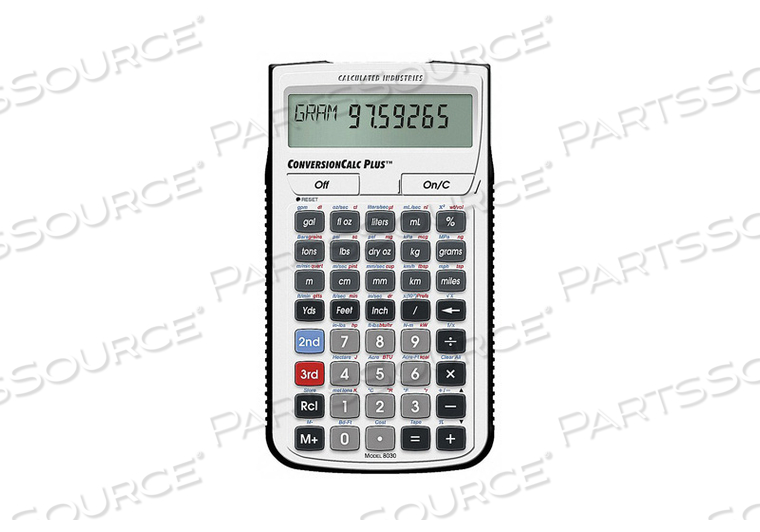 CONVERSION CALCULATOR PLUS PORTABLE LCD by Calculated Industries CONVERSION CALCULATOR PLUS PORTABLE LCD by Calculated Industries
