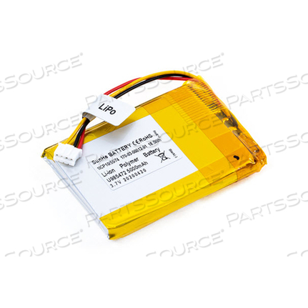 BATTERY, RECHARGABLE, 5000MAH CAPACITY, 3.7V VOLTAGE, FOR USE WITH: FOR IC7 LIPO RECHARGABLE BATTERY by Life Fitness